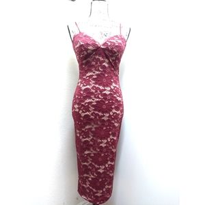 Va Va Voom floral lace dress